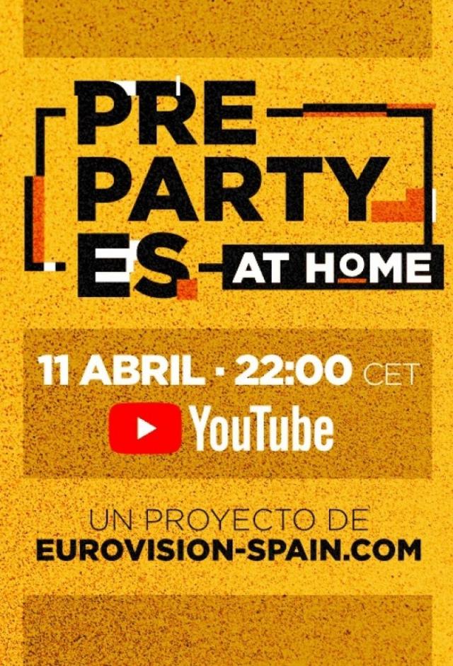 Eurovision Spain Pre-Party at Home 2020