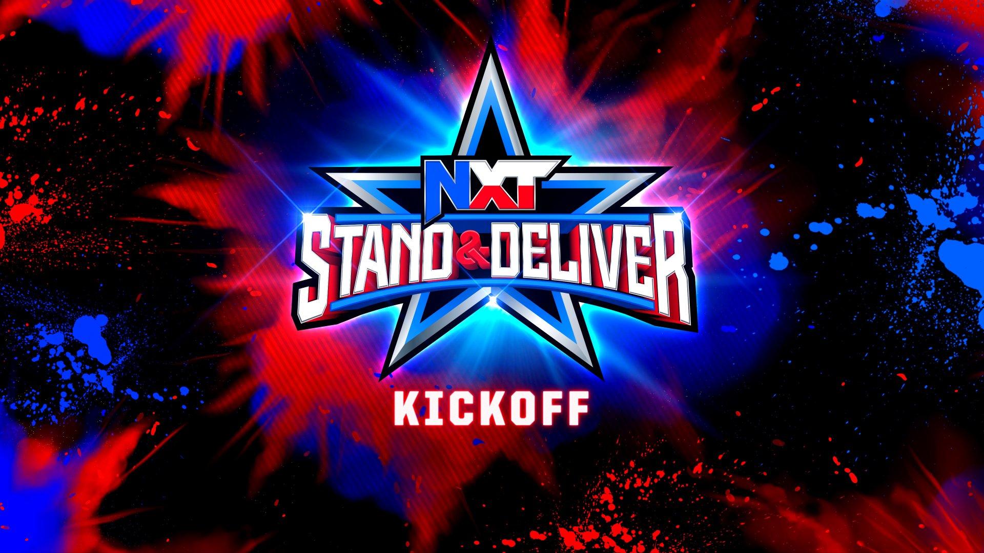 WWE NXT Stand & Deliver Kickoff 2022