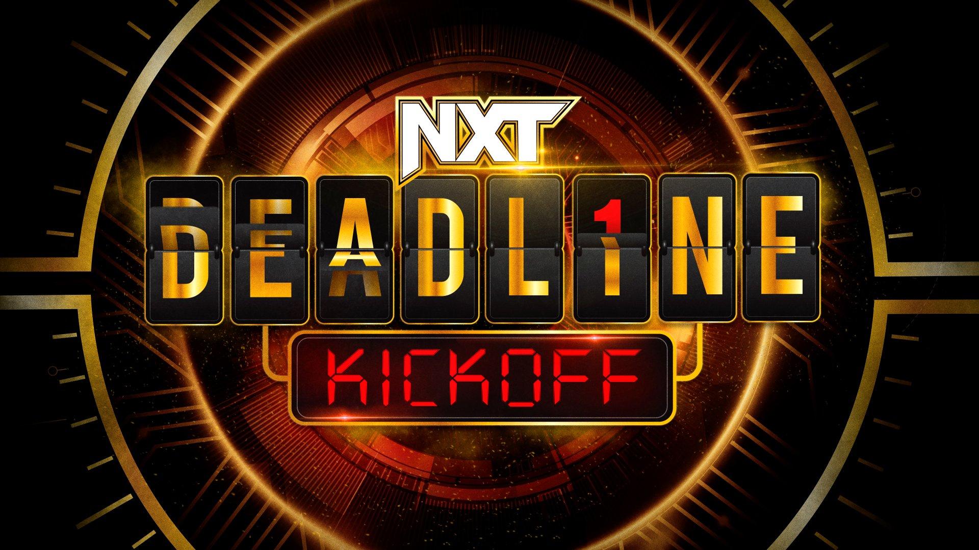 WWE NXT Deadline 2022 Kickoff