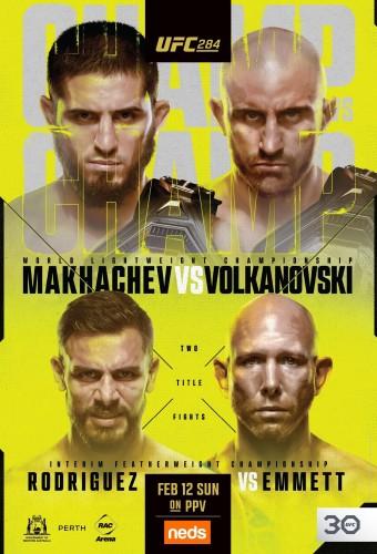 UFC 284: Makhachev vs. Volkanovski