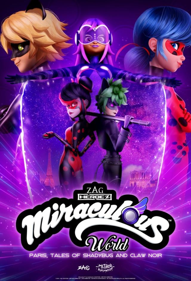 Miraculous World Paris: Tales of Shadybug and Claw Noir