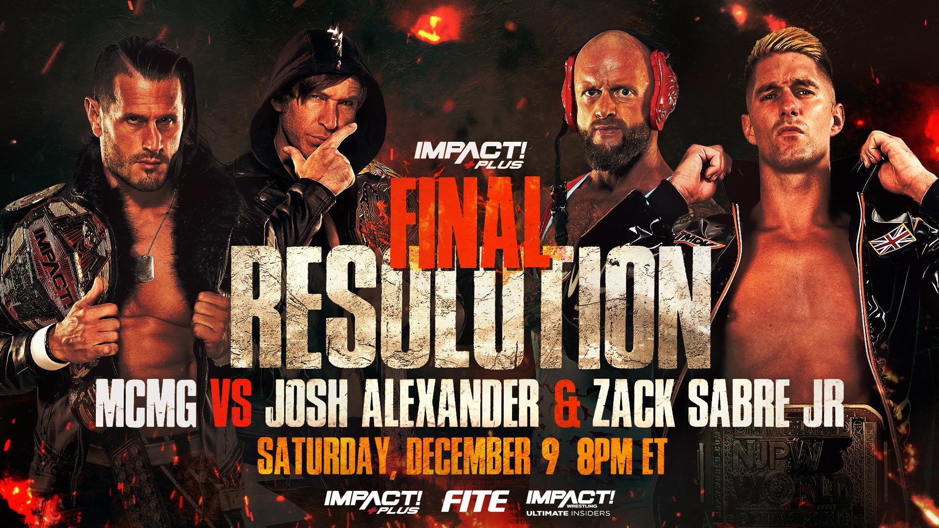 Impact Wrestling Final Resolution 2023