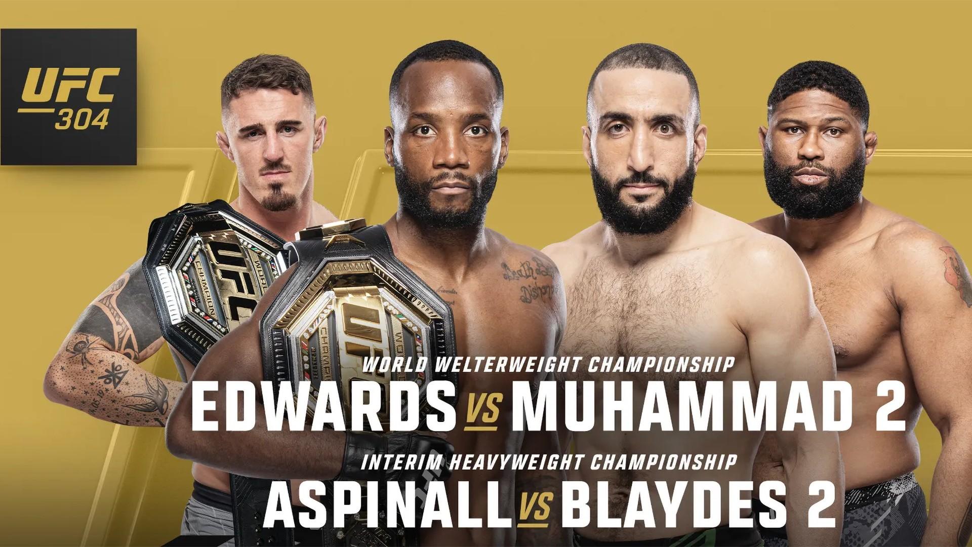 UFC 304: Edwards vs Muhammad 2