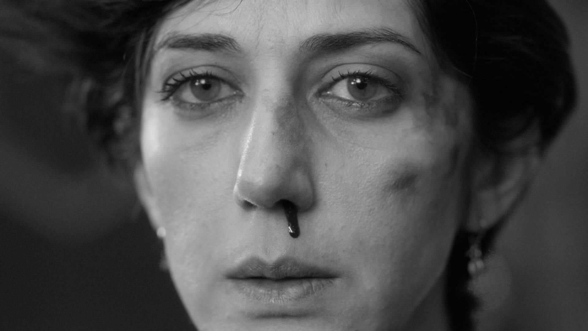 Two People Exchanging Saliva