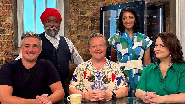 Donal Skehan, Tony Singh, Rukmini Iyer, Ruth Jones and Olly Smith