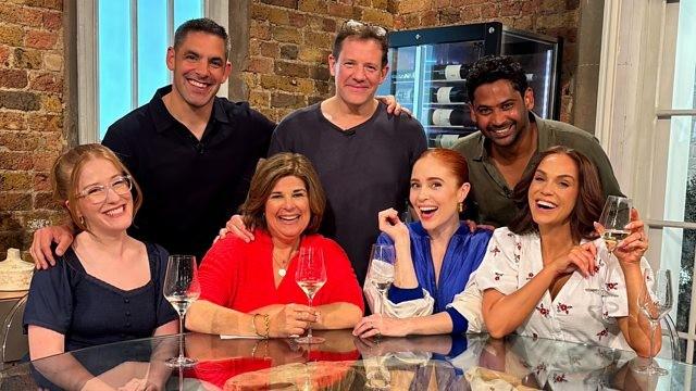 Matt Tebbutt, Owen Morgan, Avi Shashidhara, Angela Scanlon, Vicky Pattison and Helen McGinn